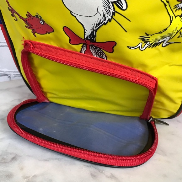 Dr. Seuss & His Friends Children’s 1997 Vintage Cat In The Hat Mini Book Bag - Picture 4 of 15